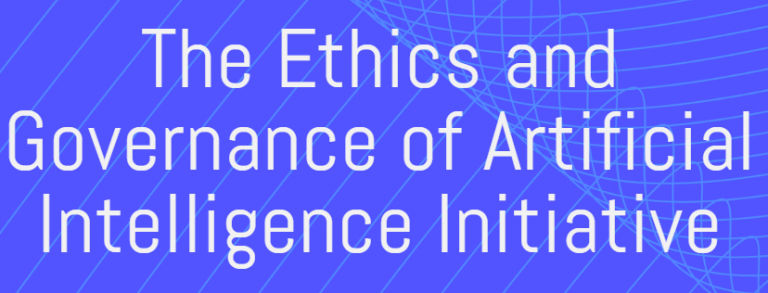 Best on the Internet: Ethics and Governance of Artificial Intelligence Initiative
